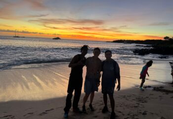 Galapagos Island Hopping - Beach Sunset